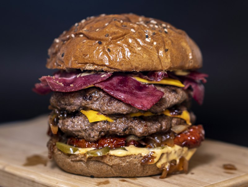 Bacon cheeseburger