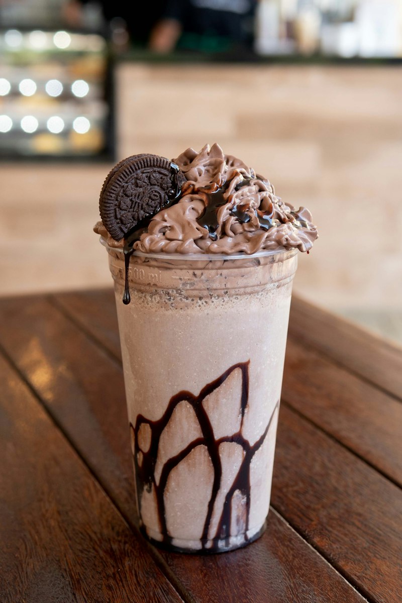 Strawberry milkshake